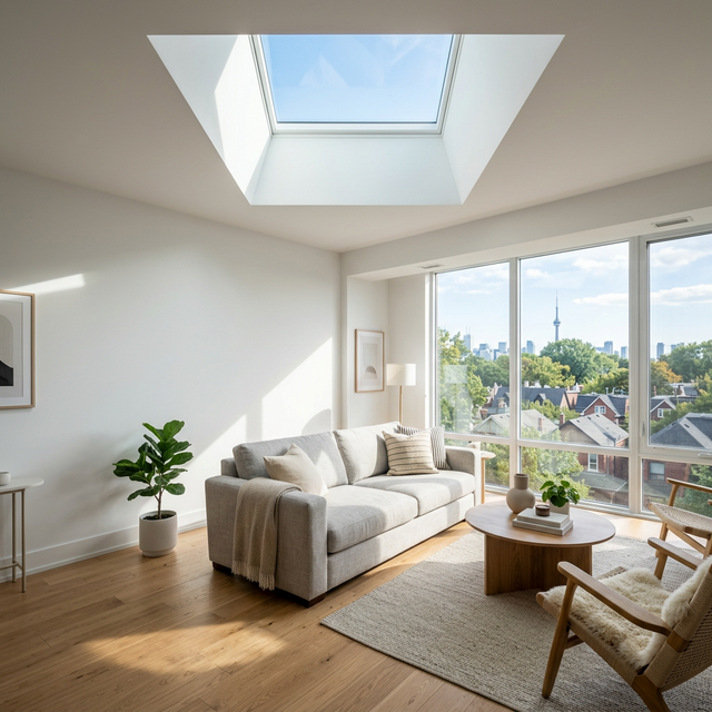 Skylight Installation Cost in Toronto: Full 2026 Pricing Guide