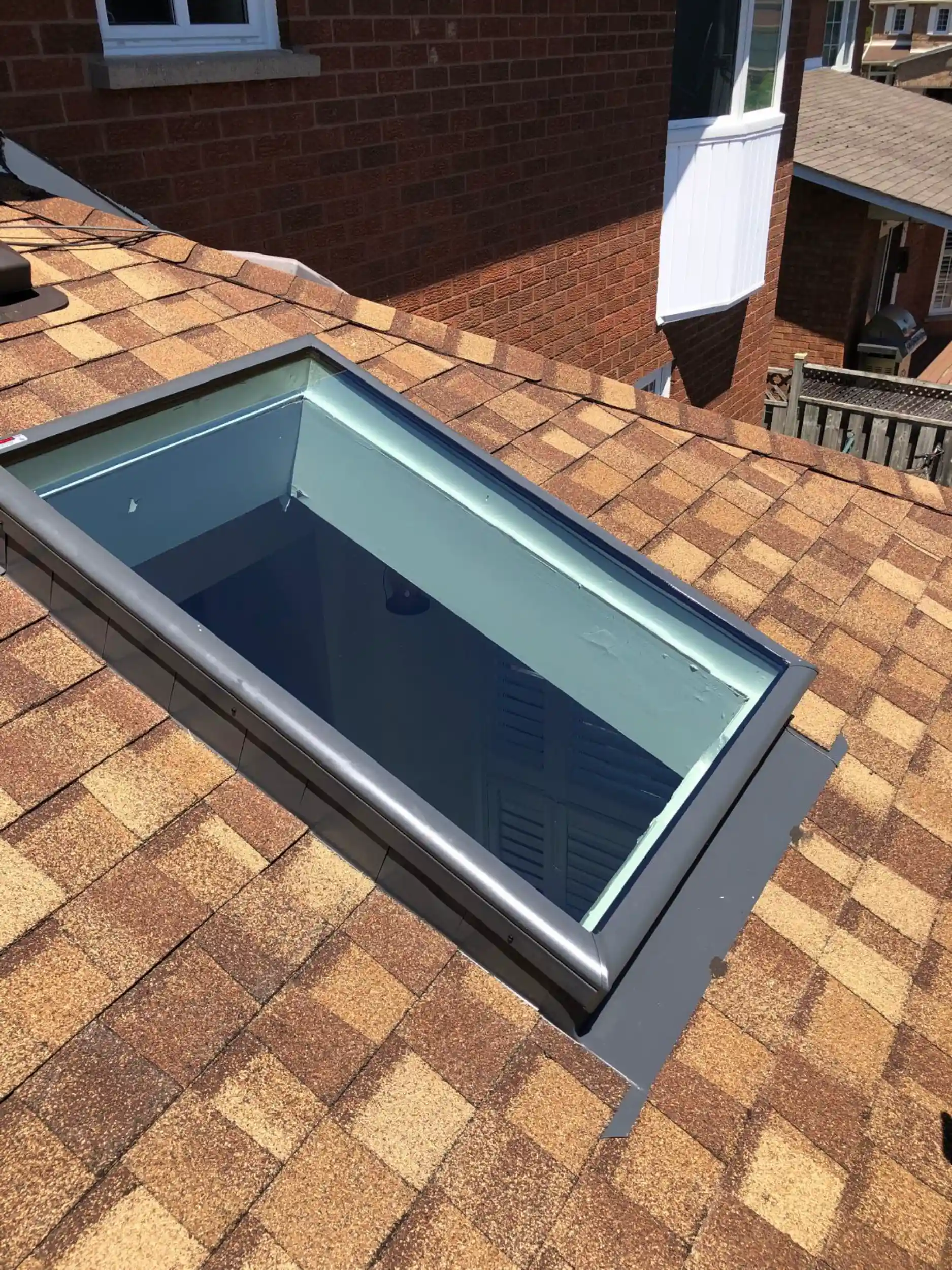 Toronto-Skylight-Installers-skylight-repairs-replacement-October.30.2024-5 Completed skylight installation project by Toronto Skylight Installers