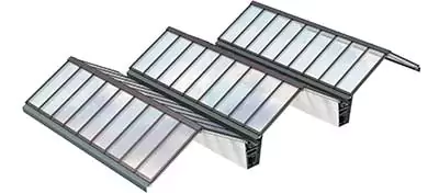 VELUX Atrium Ridgelight modular skylight diagram