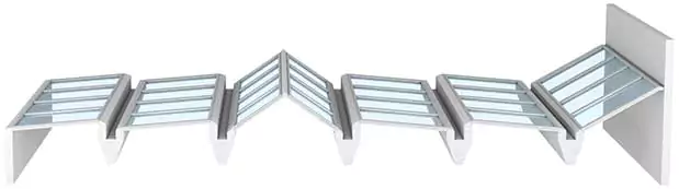 VELUX Atrium modular skylight installation diagram