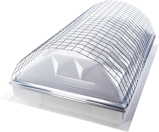 VELUX commercial dynamic dome safety feature diagram