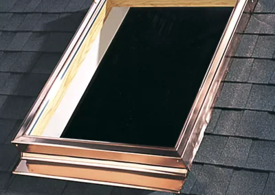 VELUX skylight flashing kit base component detail