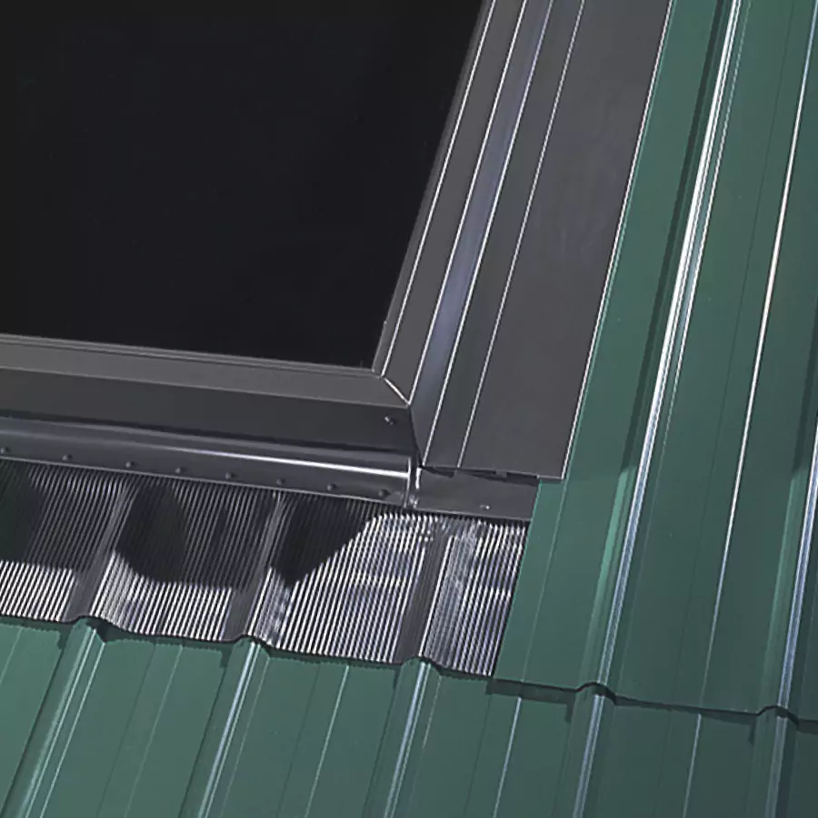 VELUX skylight flashing kit corner component detail