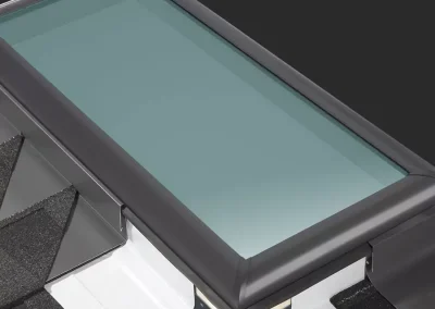 VELUX skylight flashing kit tile roof component detail