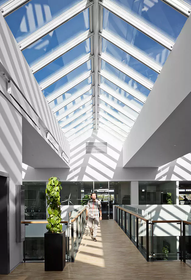 VELUX Ridgelight modular skylight solution diagram
