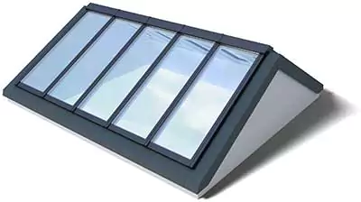 VELUX Ridgelight modular skylight installation diagram