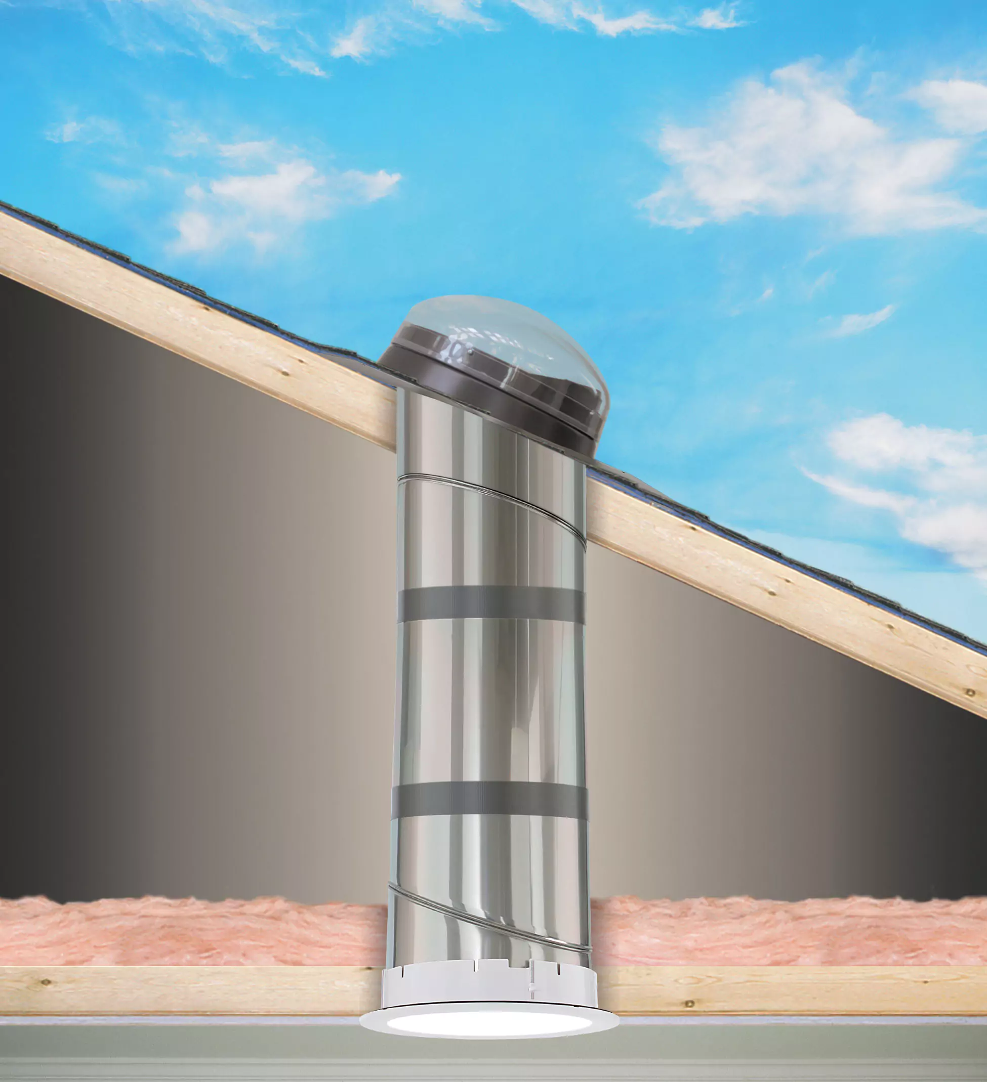 VELUX TGR rigid low profile sun tunnel diagram