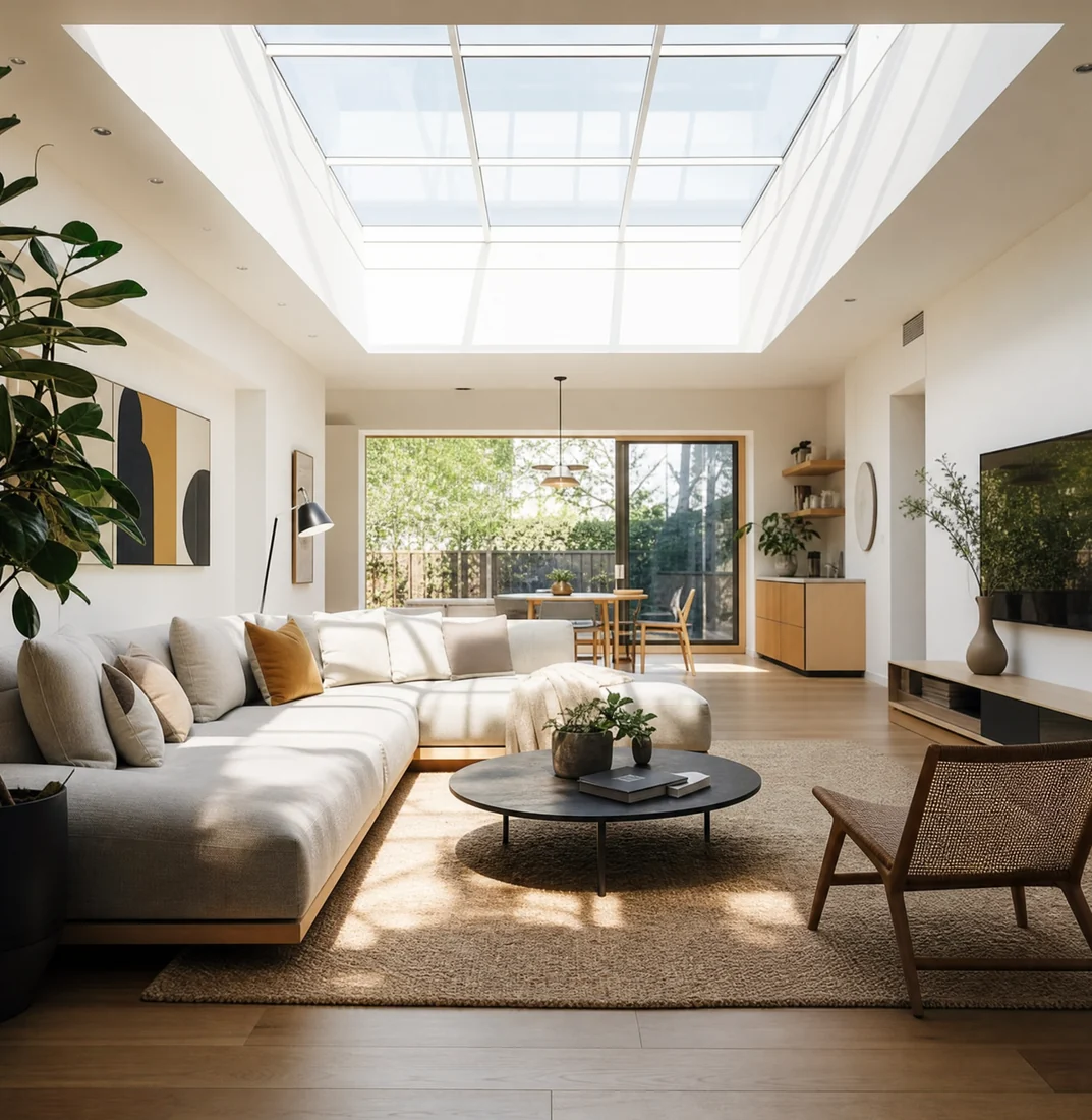 Residential skylight installation