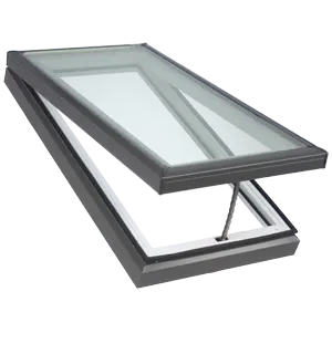 skylight_profile_manual VELUX manual fresh air skylight profile diagram