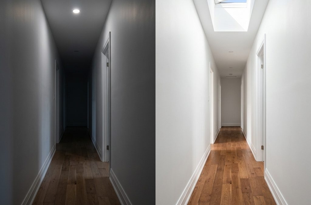 Skylights for Hallways and Stairwells: Brightening Dark Spaces in Toronto Homes