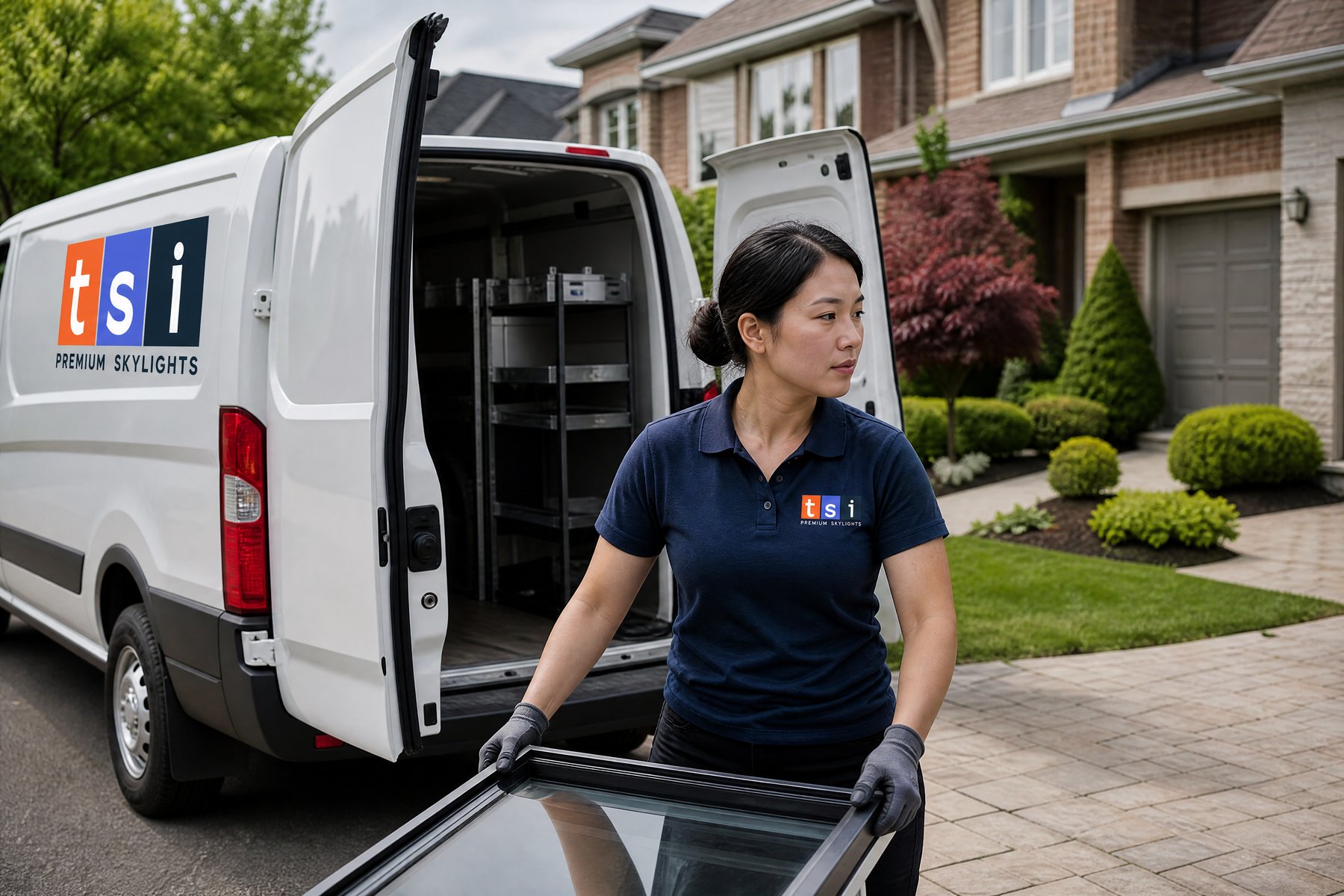 TSI Service Van Markham toronto skylight installers