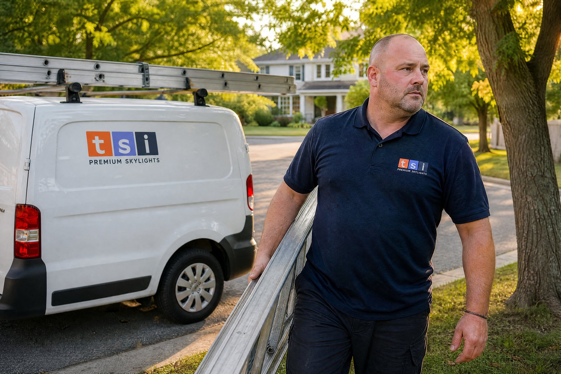 TSI Service Van Halton Region toronto skylight installers