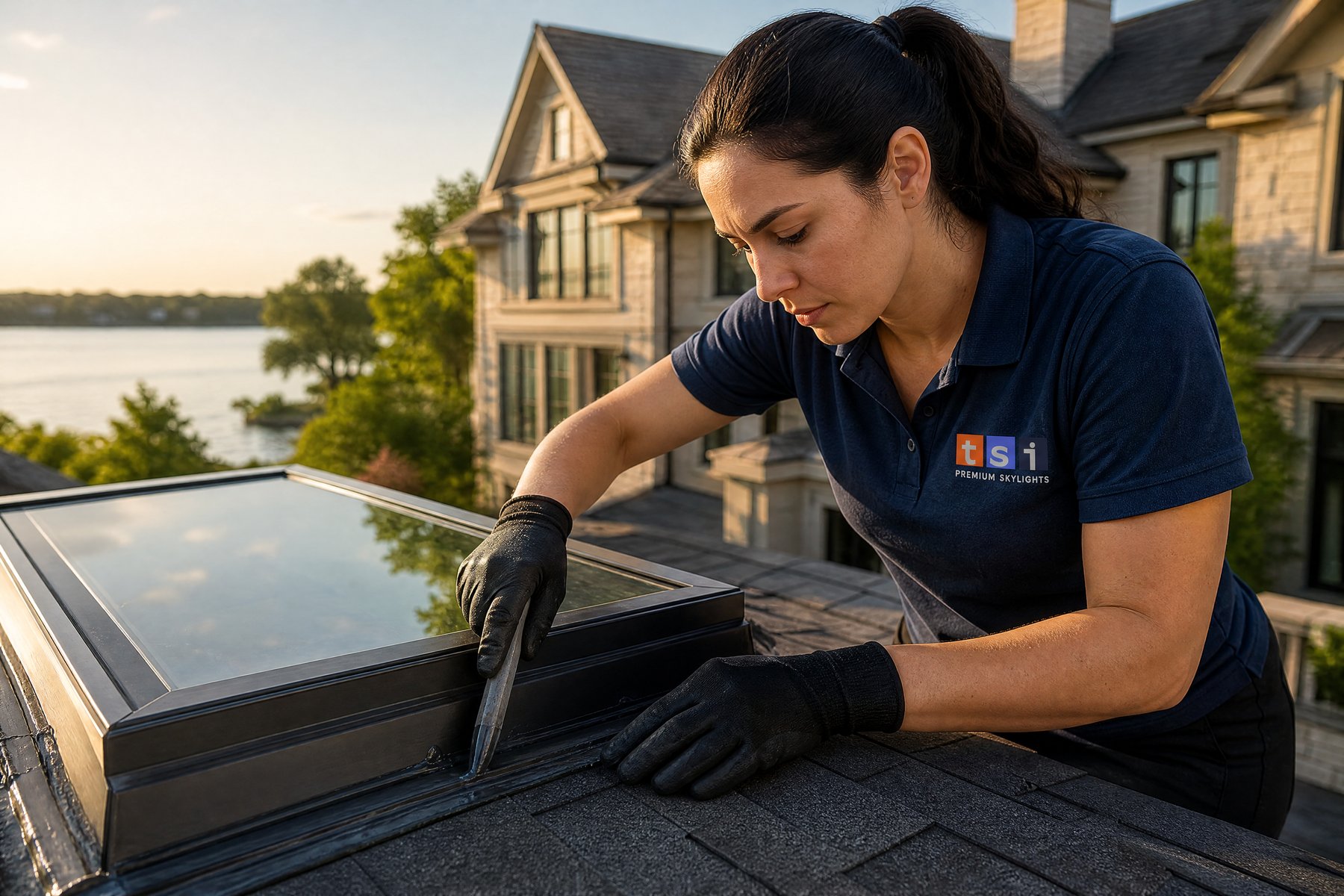 TSI Skylight Installation Work Oakville Skylight replacement Oakville